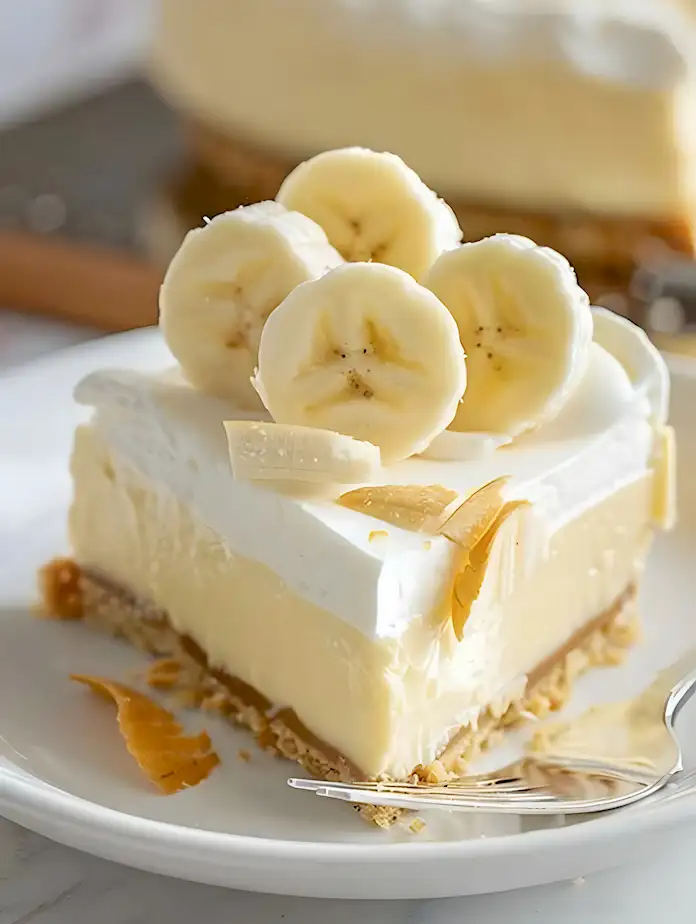Bananenpudding Käsekuchen ohne Backen 3 Bananenpudding Käsekuchen ohne Backen