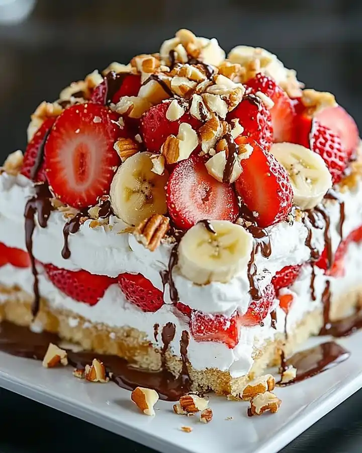Bananensplit-Torte ohne Backen Cremiger Genuss 3 Bananensplit-Torte ohne Backen Cremiger Genuss