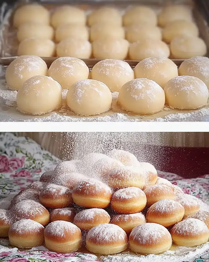Berliner Pfannkuchen Rezept Omas Art: Süße Kindheitserinnerung 3 Berliner Pfannkuchen Rezept Omas Art: Süße Kindheitserinnerung