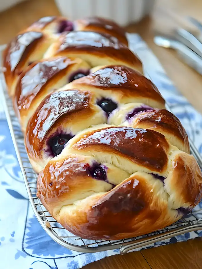 Blaubeer Frischkäse Challah Ein Fest für den Gaumen 3 Blaubeer Frischkäse Challah Ein Fest für den Gaumen