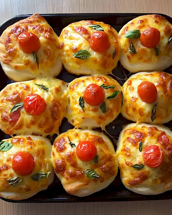 Blitzschnelle Pizzabrötchen zum Verlieben