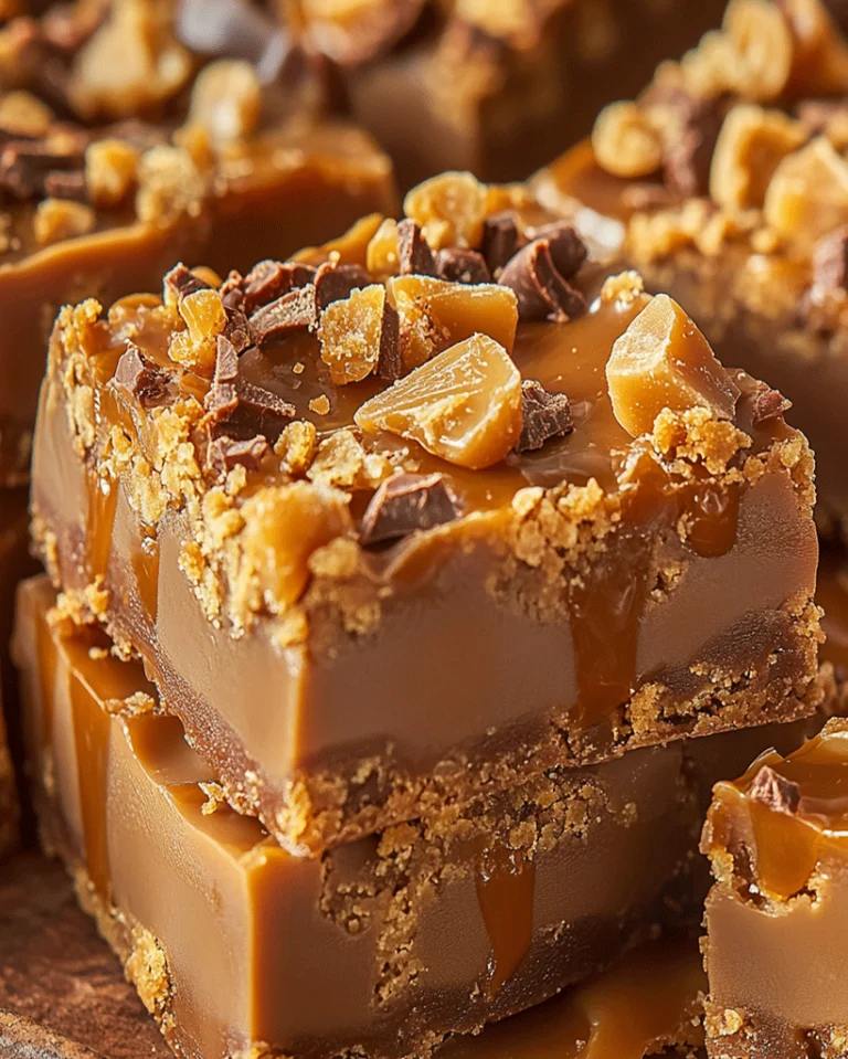 Butterfinger Karamell Fudge Rezept Einfaches Feiertagsdessert 3 Butterfinger Karamell Fudge Rezept Einfaches Feiertagsdessert