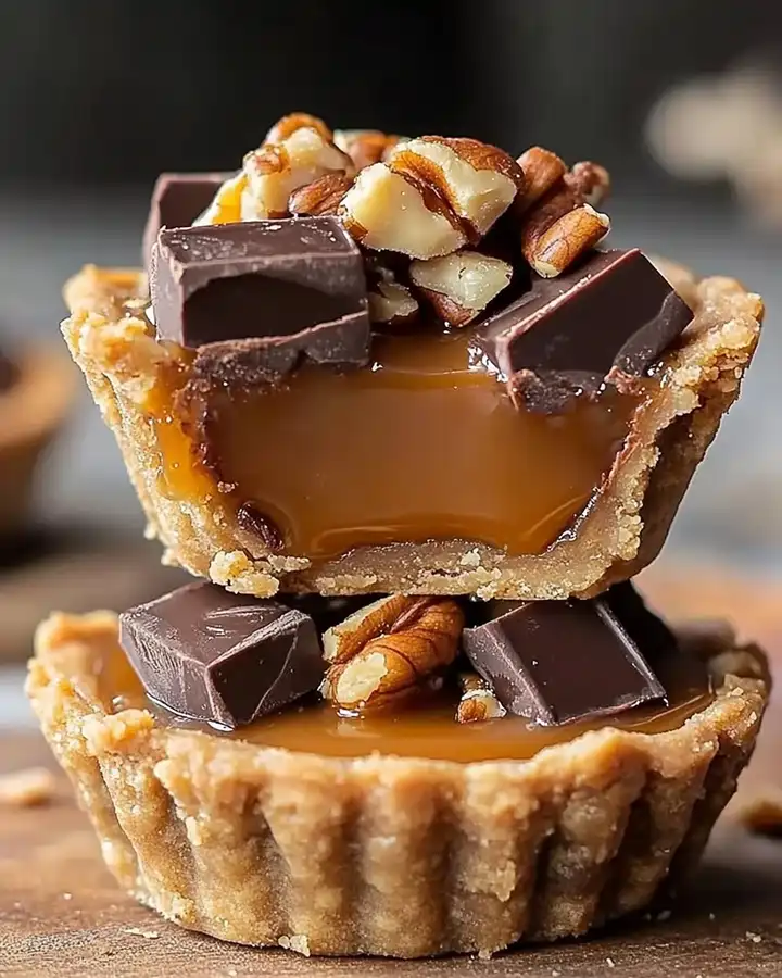 Butterfinger Karamell Törtchen Kleine Sünde ganz groß