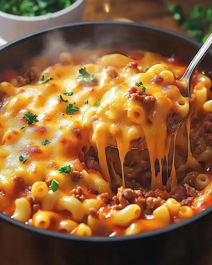 Cheeseburger Pfanne Rezept Einfach und Schnell