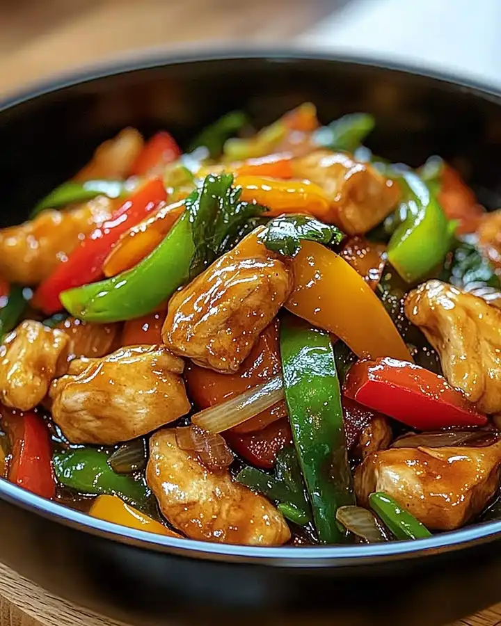 Chinesische Hähnchenpfanne Einfaches Rezept für jeden Tag 3 Chinesische Hähnchenpfanne Einfaches Rezept für jeden Tag
