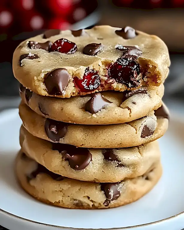 Cranberry Schoko Cookies: Einfaches Rezept