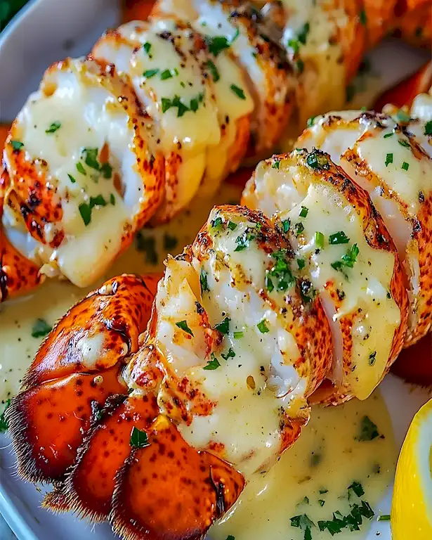 Cremige Knoblauchbutter Hummerschwänze Rezept 3 Cremige Knoblauchbutter Hummerschwänze Rezept