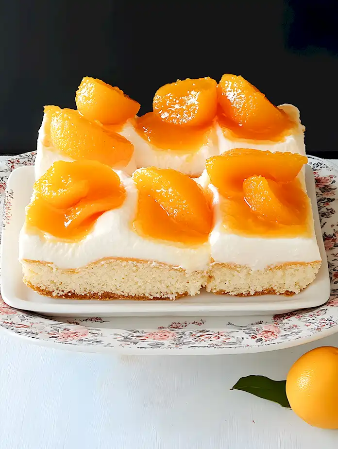 Cremiges Mandarinen Dessert mit Windbeuteln 3 Cremiges Mandarinen Dessert mit Windbeuteln