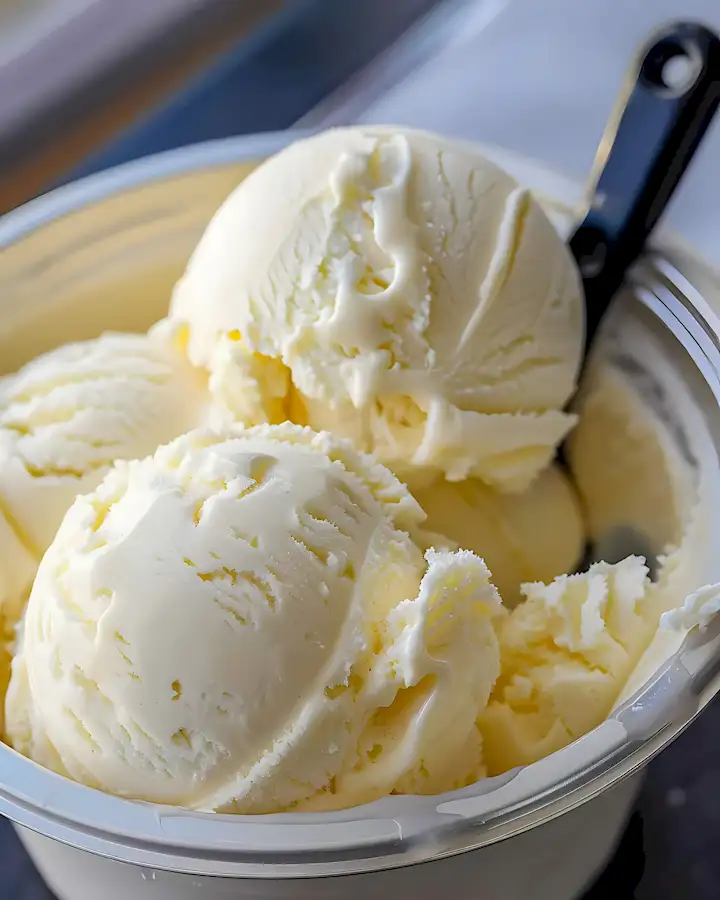 Cremiges Vanilleeis einfach und schnell selber machen
