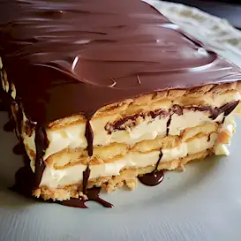Einfacher Eclair Kuchen ohne Backen 3 Einfacher Eclair Kuchen ohne Backen