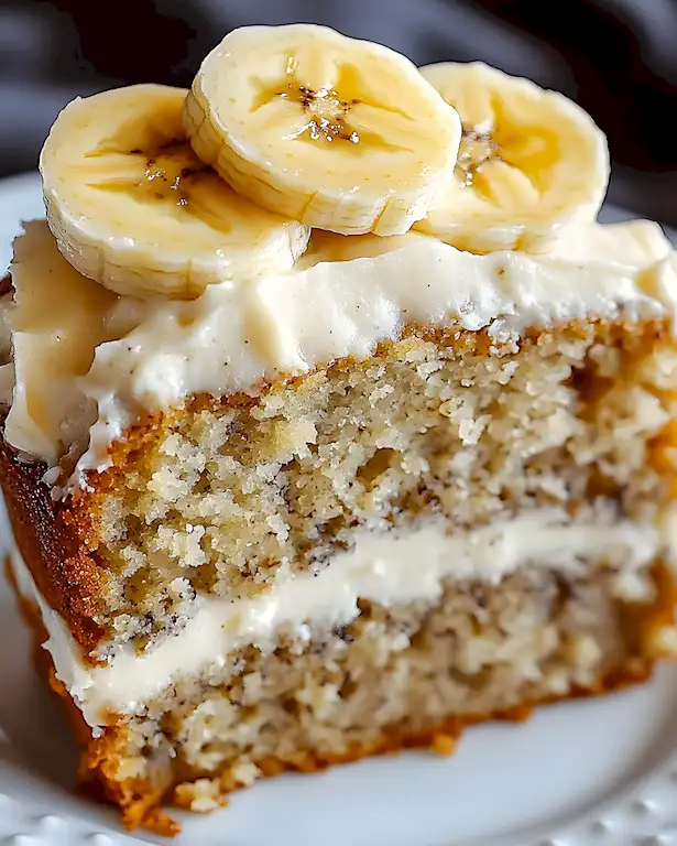 Einfaches Bananenbrot mit Frischkäse-Frosting 3 Einfaches Bananenbrot mit Frischkäse-Frosting