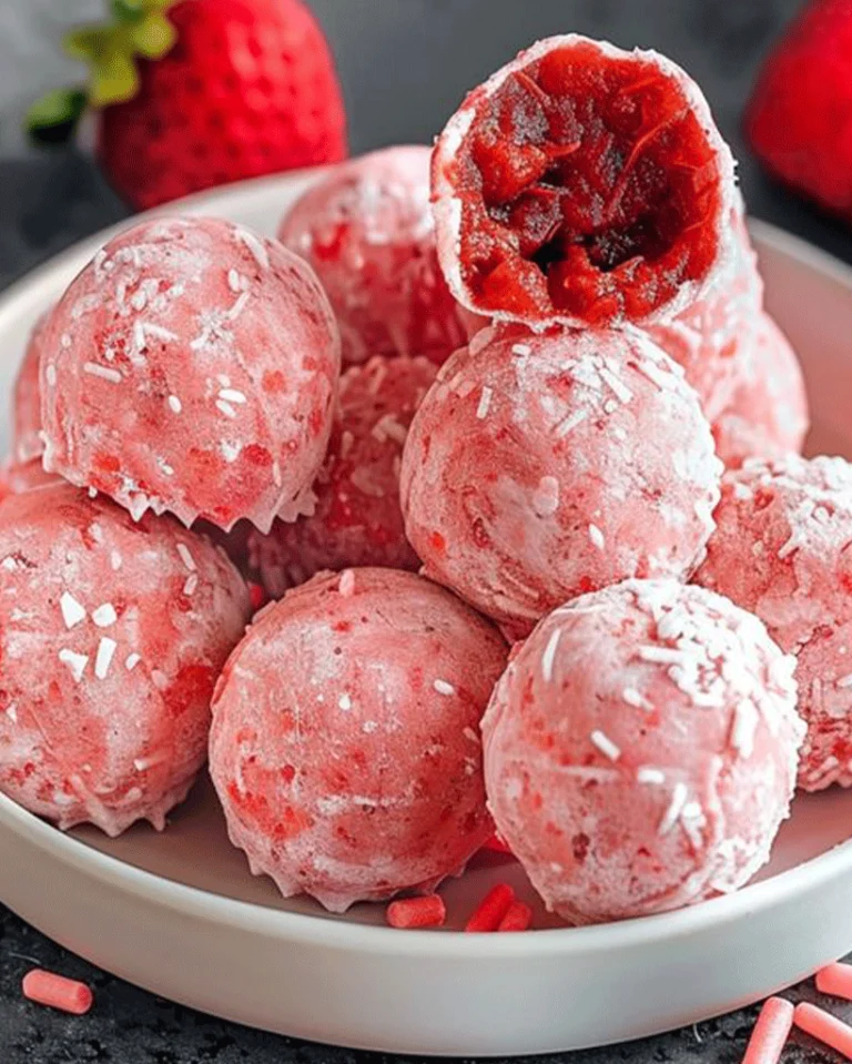 Erdbeer-Schokoladen-Trüffel Rezept Einfach Cremig Lecker 3 Erdbeer-Schokoladen-Trüffel Rezept Einfach Cremig Lecker
