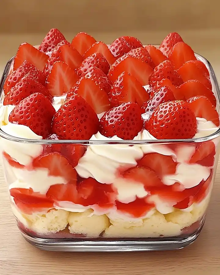 Erdbeer Tiramisu Rezept Einfach Schnell & Lecker 3 Erdbeer Tiramisu Rezept Einfach Schnell & Lecker