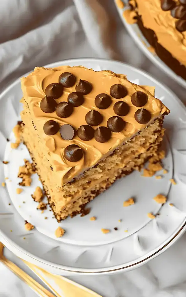 Erdnussbutter Kuchen mit Frosting Rezept 3 Erdnussbutter Kuchen mit Frosting Rezept