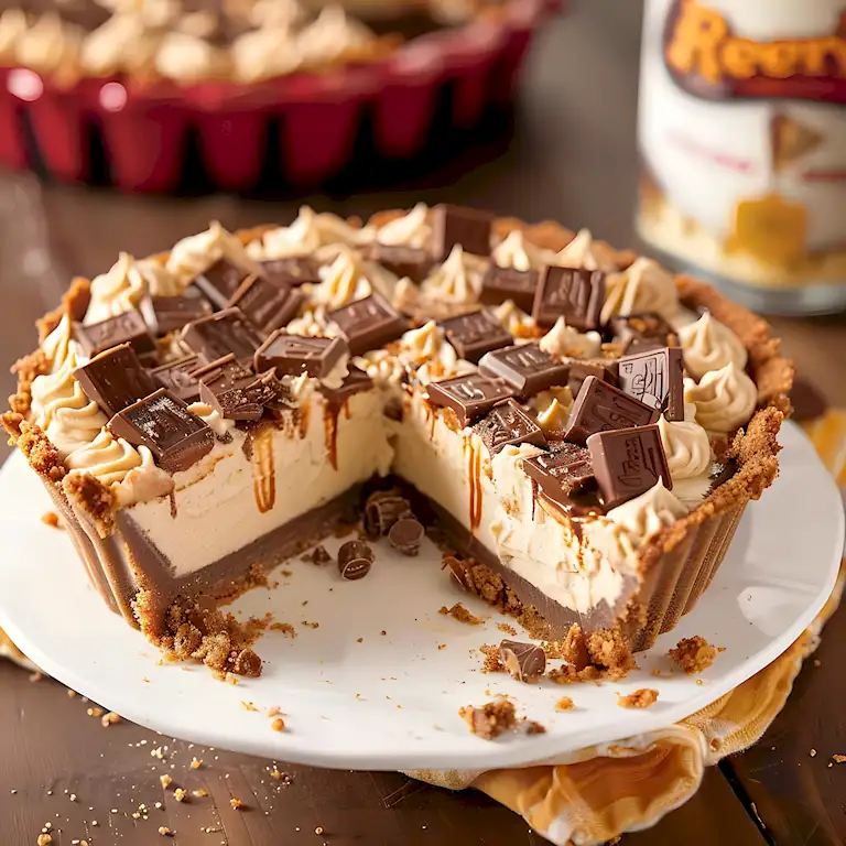 Erdnussbutter Schoko Pie Rezept Einfach 3 Erdnussbutter Schoko Pie Rezept Einfach