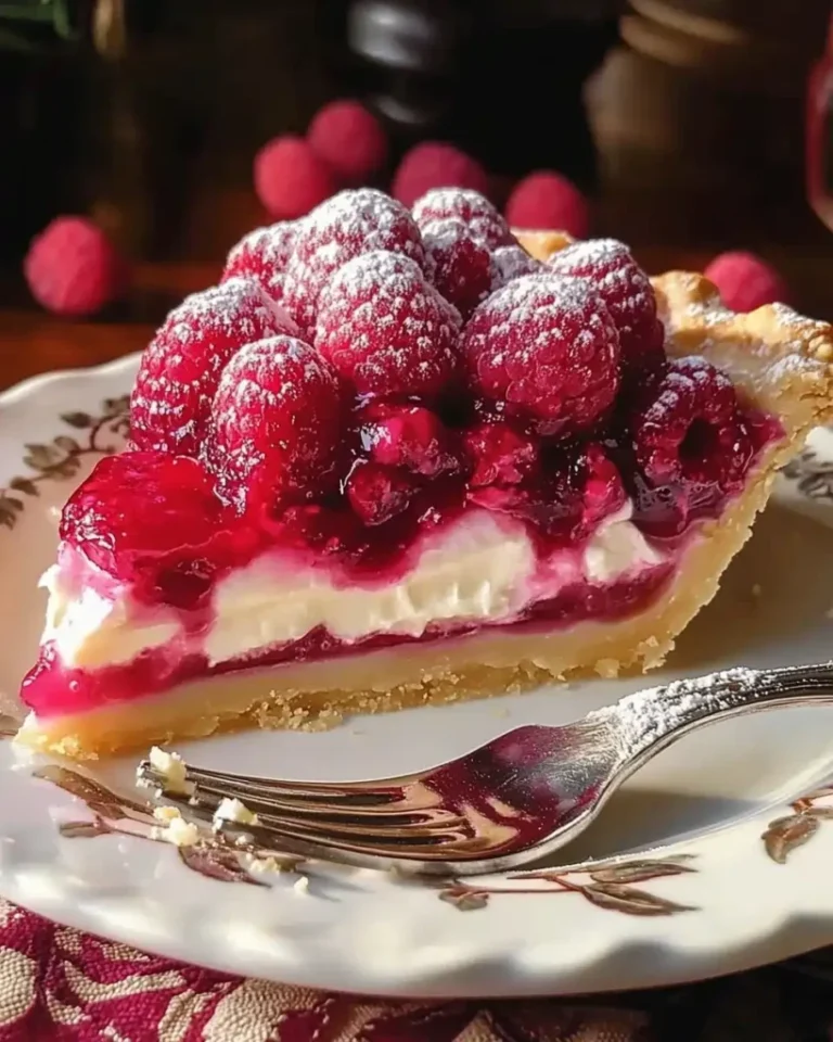 Erfrischender Zitronen-Himbeer-Schichtkuchen Selbstgemacht