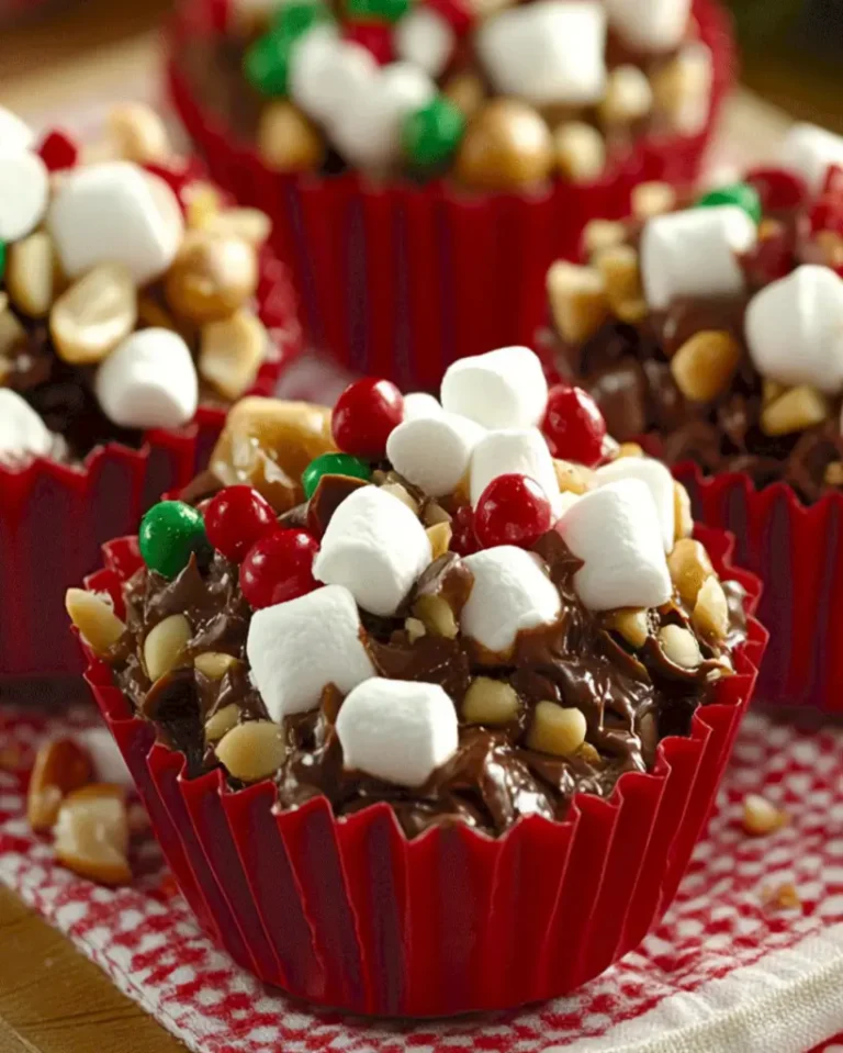 Festliche Rocky Road Bites: Feiertagskonfekt in kleinen Tassen 3 Festliche Rocky Road Bites: Feiertagskonfekt in kleinen Tassen