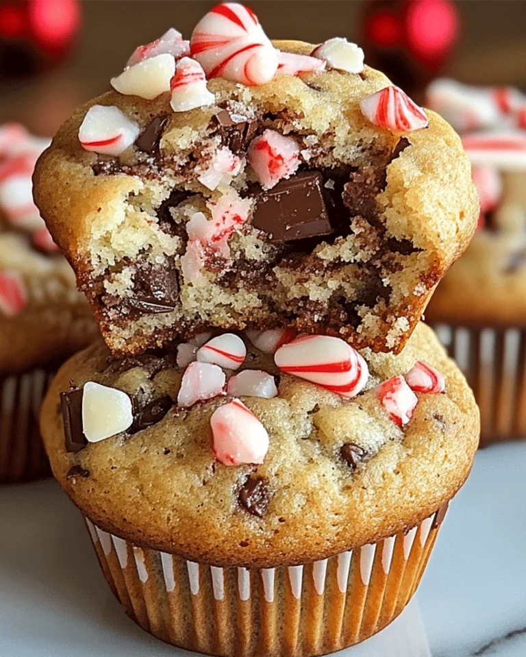 Festliche Pfefferminz-Schoko Muffins: Ein Genuss