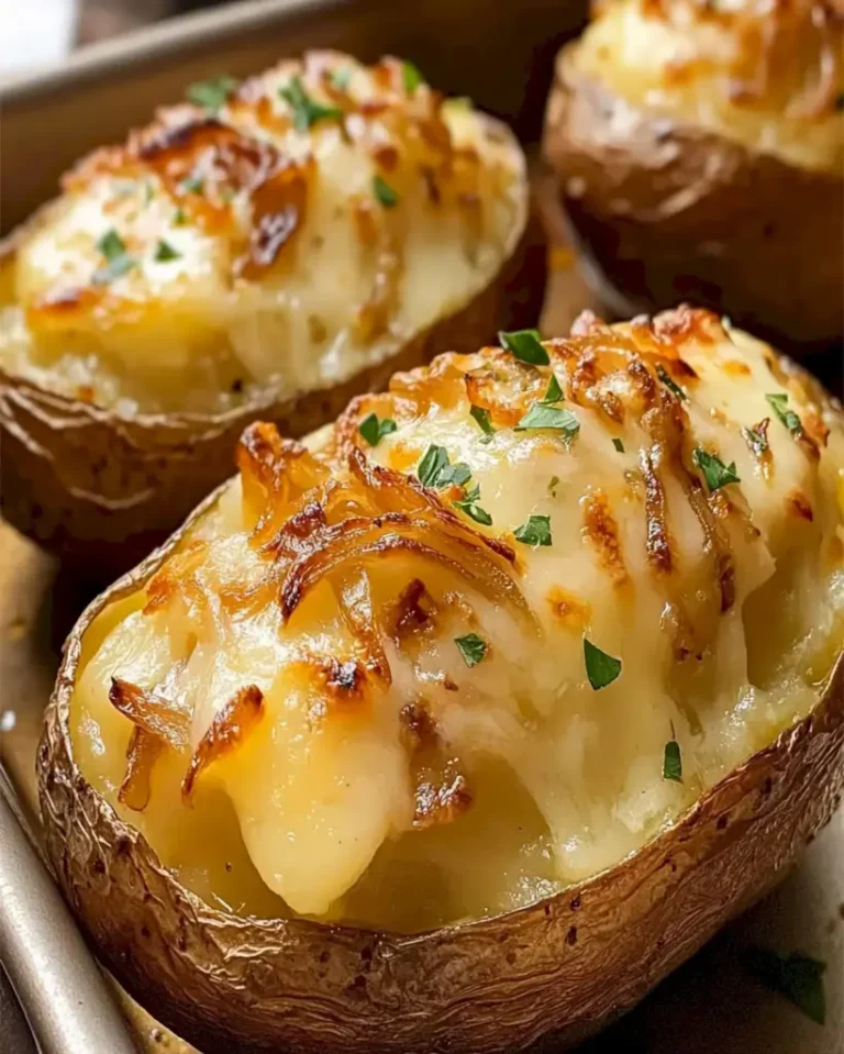 Zwiebelgefüllte Kartoffeln – Käsegenuss vom Feinsten 3 Zwiebelgefüllte Kartoffeln – Käsegenuss vom Feinsten