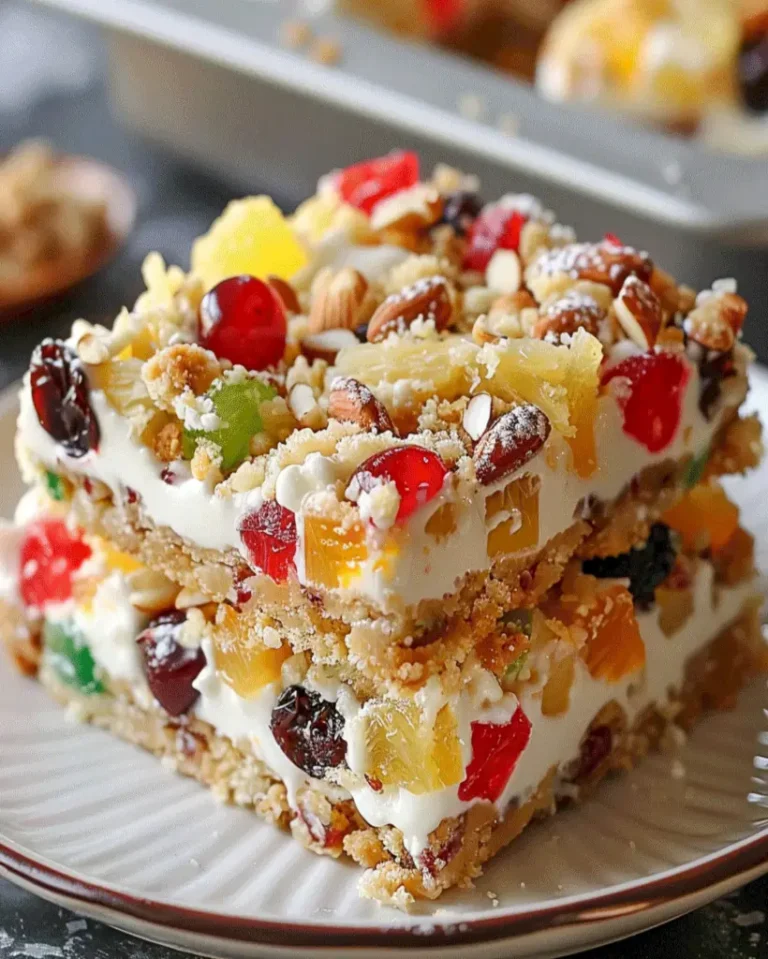 Obstkuchen-Cheesecake-Riegel – Festliche Obst- und Nussleckereien 5 Obstkuchen-Cheesecake-Riegel – Festliche Obst- und Nussleckereien