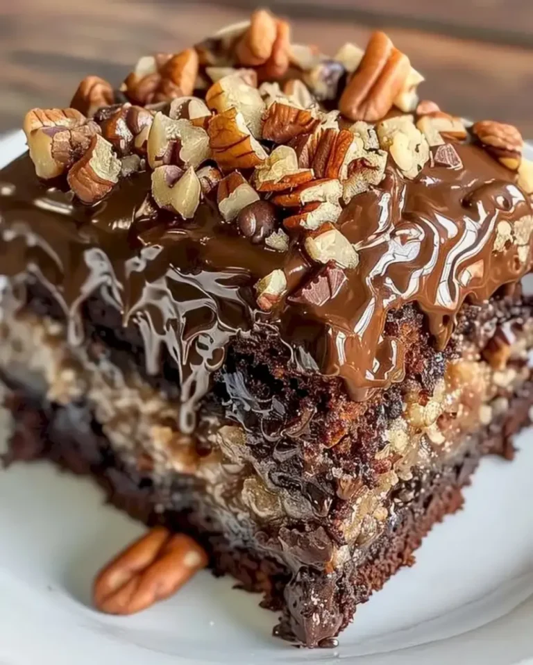 Schokoladen-Poke-Kuchen – Ein dekadentes Dessert