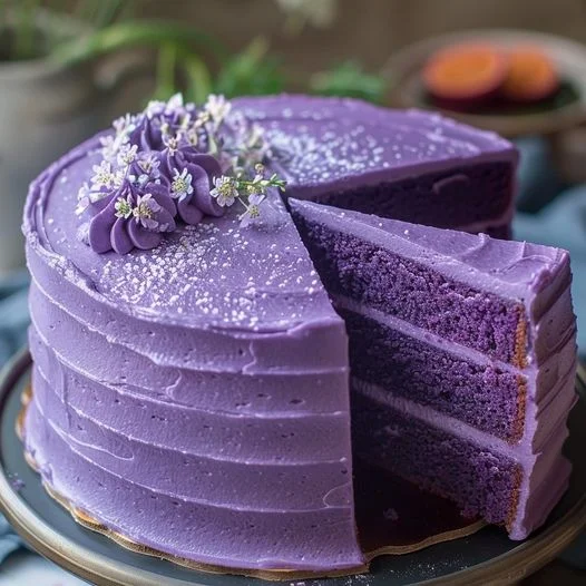 Heidelbeer Velvet Kuchen Süß und Herb 3 Heidelbeer Velvet Kuchen Süß und Herb