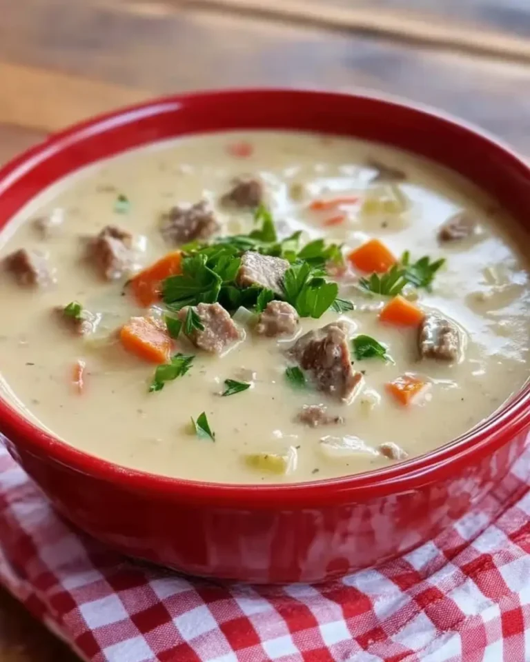 Herzhafte Kohlrabisuppe mit Hackfleisch Einfach Selbstgemacht 3 Herzhafte Kohlrabisuppe mit Hackfleisch Einfach Selbstgemacht