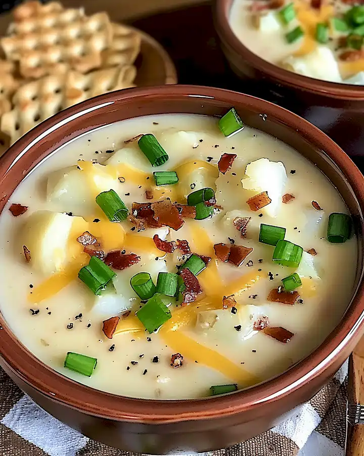 Herzhafte cremige Kartoffelsuppe Rezept für Zuhause 3 Herzhafte cremige Kartoffelsuppe Rezept für Zuhause