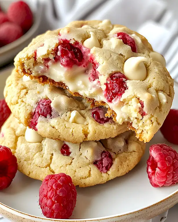 Himbeer-Schoko Cookies gefüllt 3 Himbeer-Schoko Cookies gefüllt