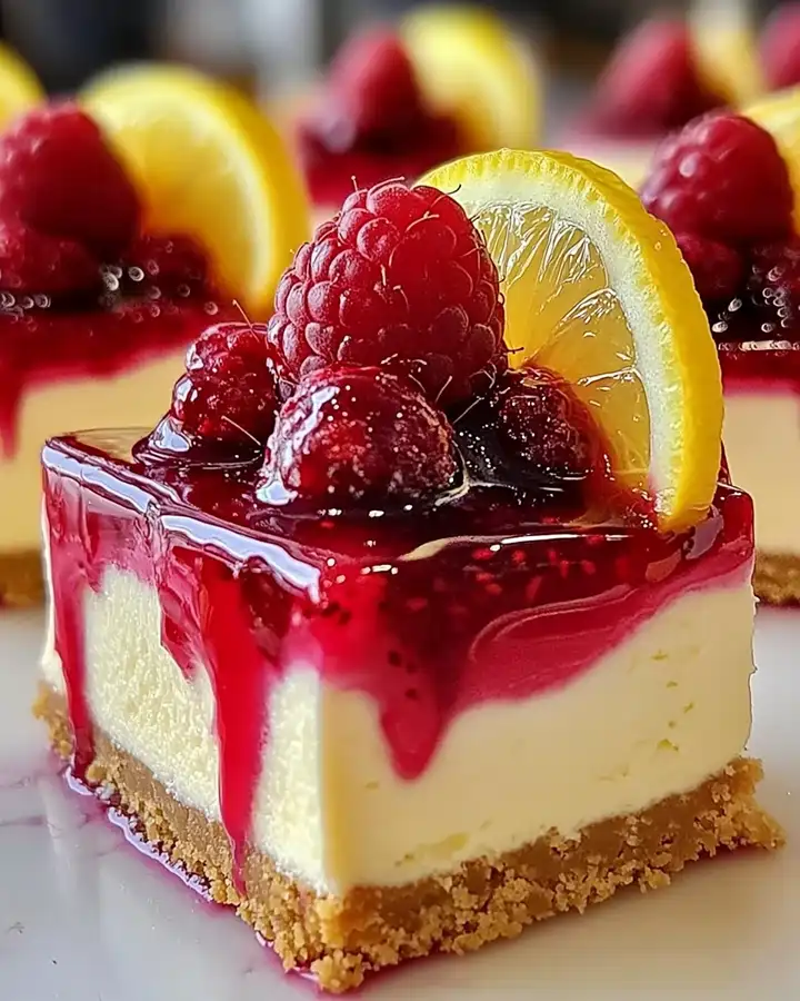 Himbeer-Zitronen-Käsekuchen ohne Backen Einfach Lecker 3 Himbeer-Zitronen-Käsekuchen ohne Backen Einfach Lecker