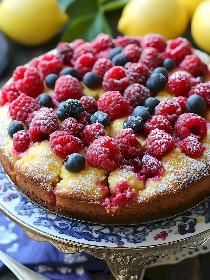 Himbeer Zitronenkuchen Rezept Einfach & Lecker