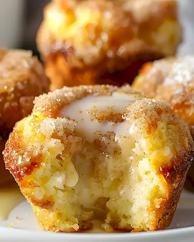 Himmlische Zimt-Zucker-Muffins mit cremigem Guss 3 Himmlische Zimt-Zucker-Muffins mit cremigem Guss