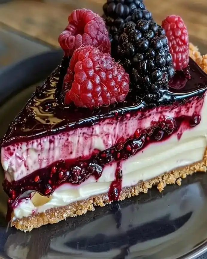 Himmlischer Käsekuchen mit Beeren – Einfach unwiderstehlich