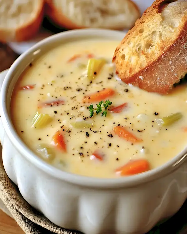 Kanadische Käsesuppe: Herzhaft & Cremig 3 Kanadische Käsesuppe: Herzhaft & Cremig