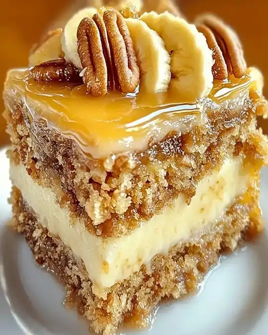 Karamell Bananen Pekannuss Kuchen Einfach Dekadent 3 Karamell Bananen Pekannuss Kuchen Einfach Dekadent