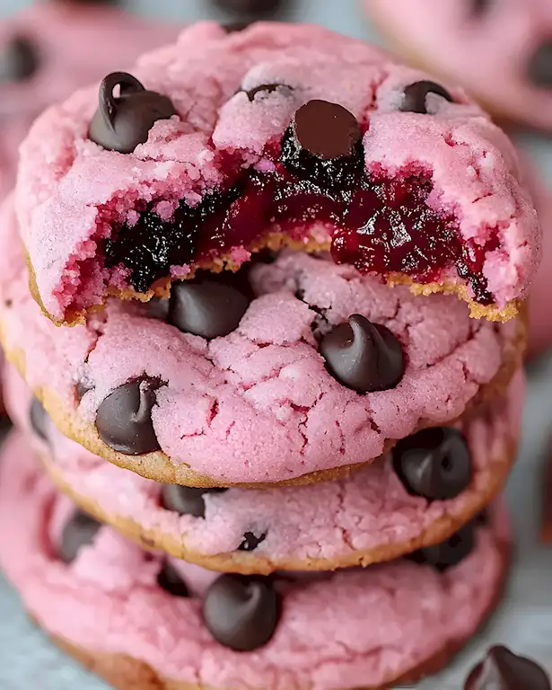 Kirsch-Schoko-Cookie Rezept Einfach und Lecker