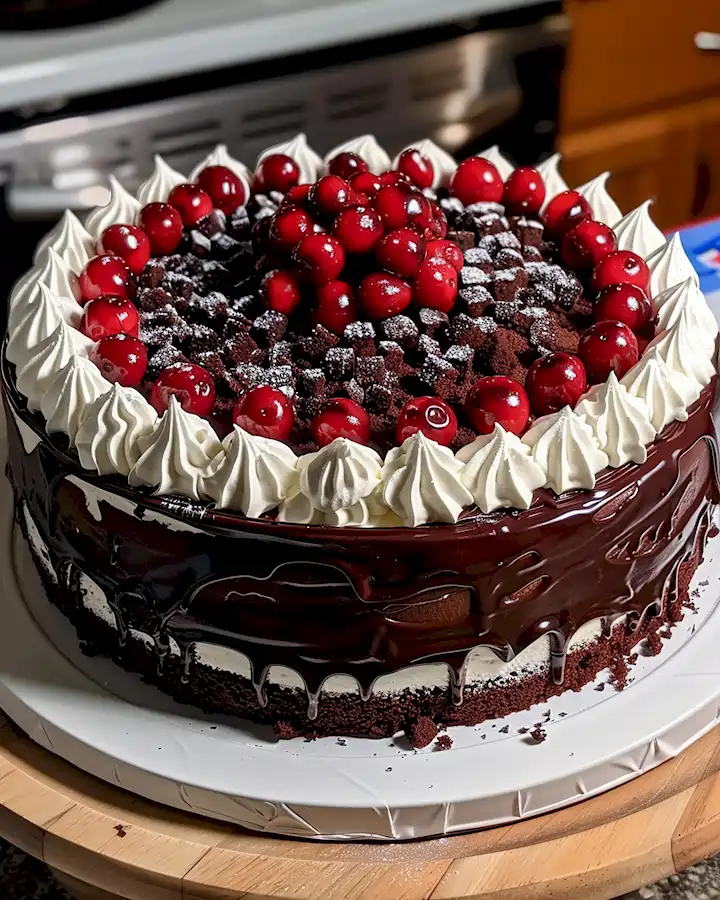 Klassische Schwarzwälder Kirschtorte selber machen 3 Klassische Schwarzwälder Kirschtorte selber machen