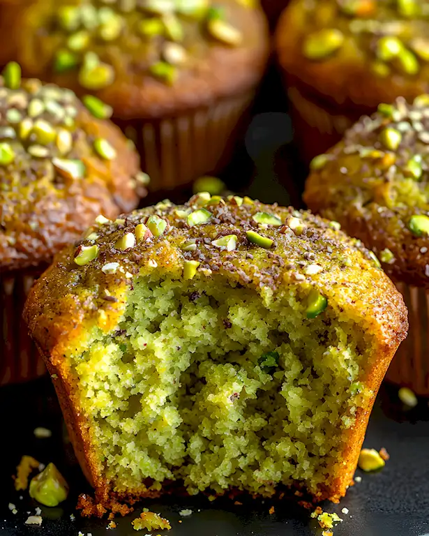 Knusprige Pistazien Muffins: Schnell & Lecker Backen 3 Knusprige Pistazien Muffins: Schnell & Lecker Backen