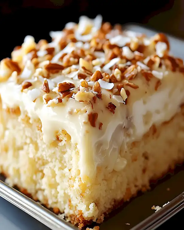 Kokos Pekan Vanille Kuchen Tropischer Genuss 3 Kokos Pekan Vanille Kuchen Tropischer Genuss