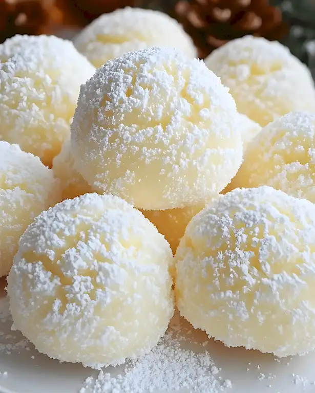 Köstliche Kokos-Schneebälle mit Kondensmilch ohne Backen 3 Köstliche Kokos-Schneebälle mit Kondensmilch ohne Backen