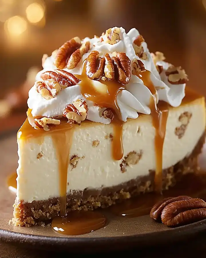 Köstlicher Pecan-Karamell-Käsekuchen Einfach Selbst Gemacht 3 Köstlicher Pecan-Karamell-Käsekuchen Einfach Selbst Gemacht