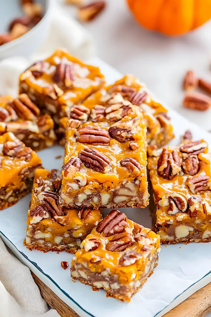 Kürbis Pekan Magic Bars Rezept 3 Kürbis Pekan Magic Bars Rezept