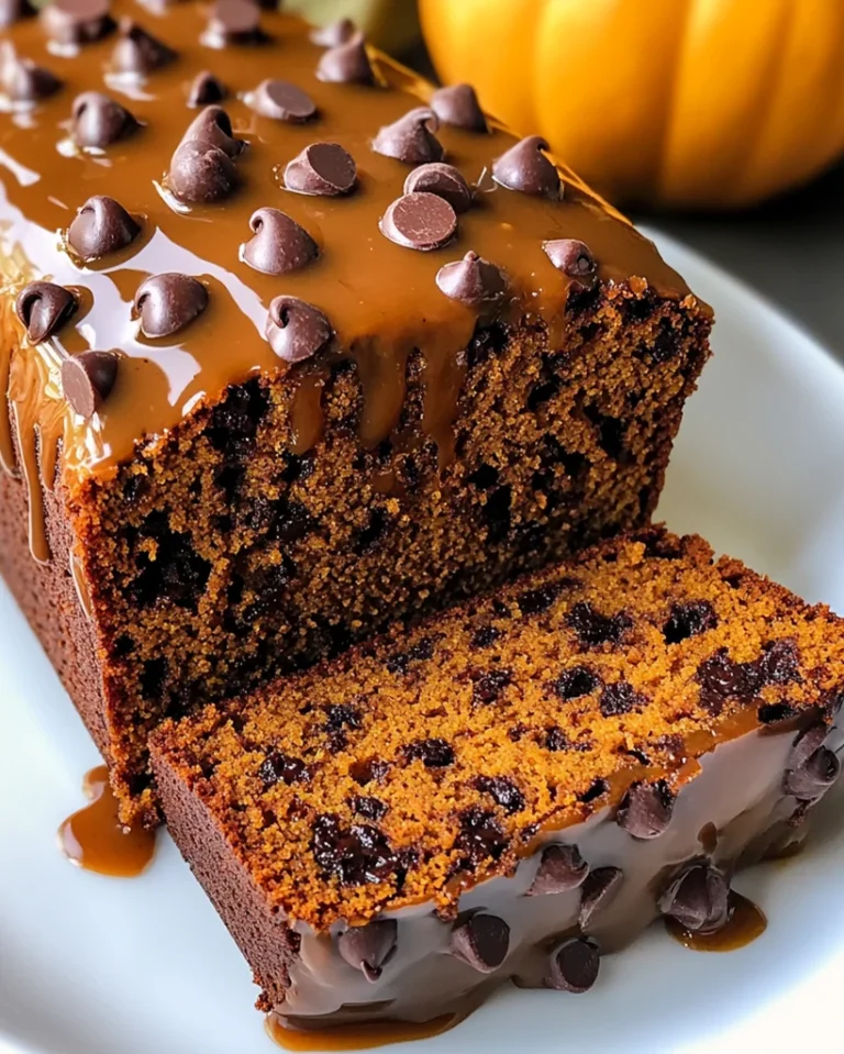 Kürbis-Schoko-Laibkuchen mit Karamell – Herbstlicher Genuss 3 Kürbis-Schoko-Laibkuchen mit Karamell – Herbstlicher Genuss