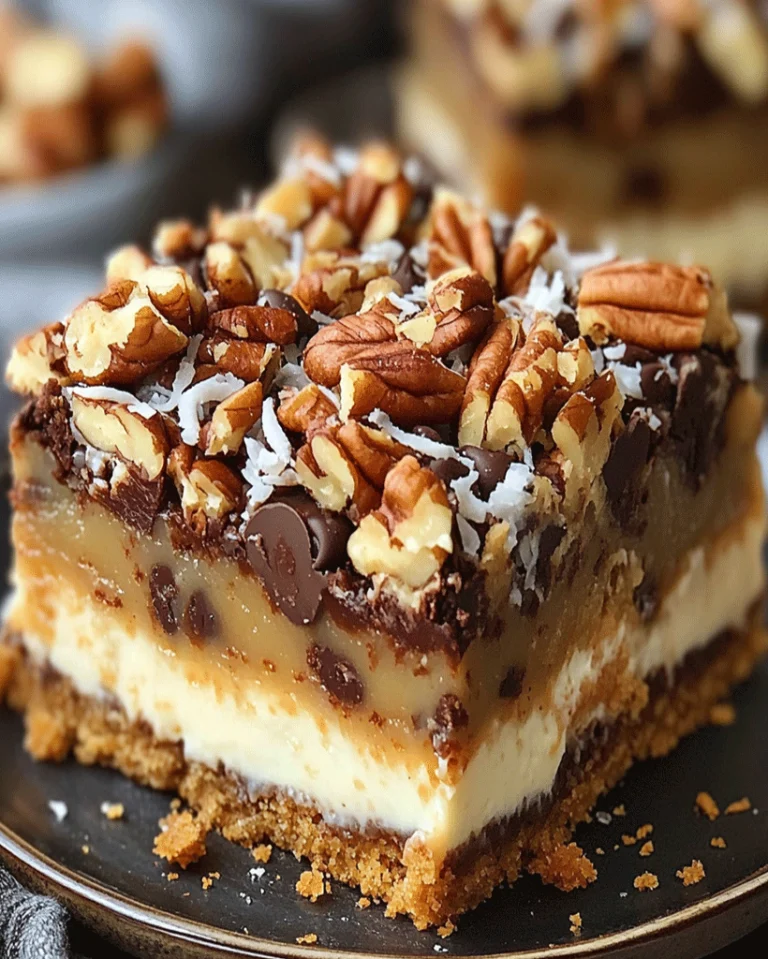 Magische Pekannuss-Cheesecake-Riegel Rezept für Genießer 3 Magische Pekannuss-Cheesecake-Riegel Rezept für Genießer