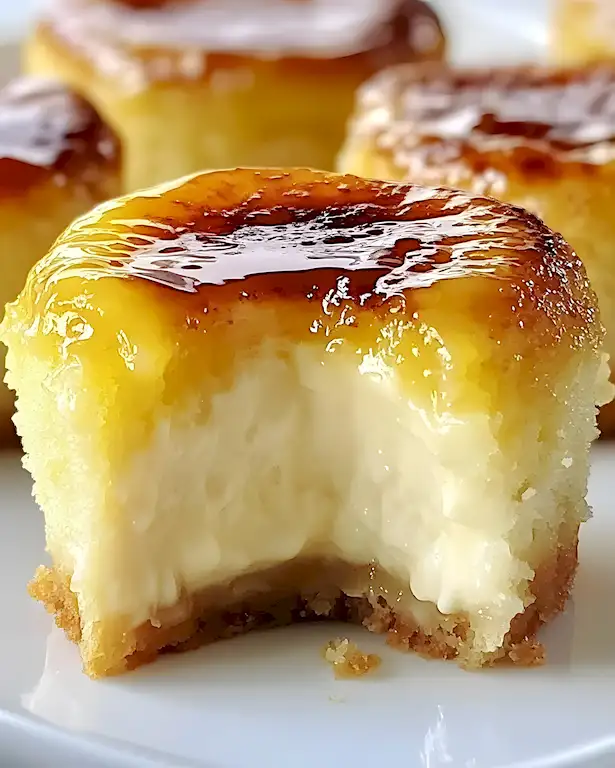 Mini Crème Brûlée Käsekuchen Rezept 3 Mini Crème Brûlée Käsekuchen Rezept