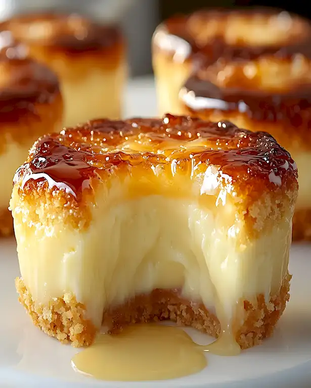 Mini Crème Brûlée Käsekuchen Rezept