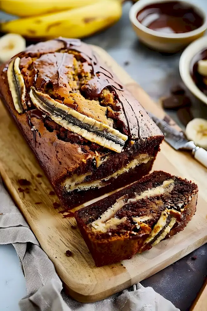 Nutella Bananenbrot Rezept Einfach & Lecker