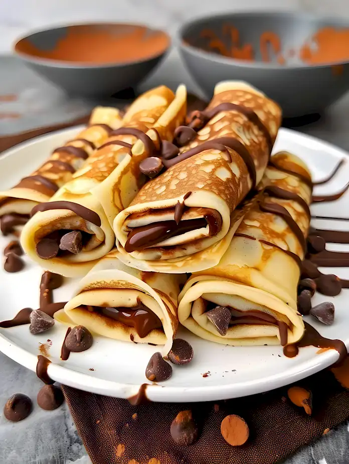 Nutella Crepes: Einfaches Rezept mit Falttechniken 3 Nutella Crepes: Einfaches Rezept mit Falttechniken