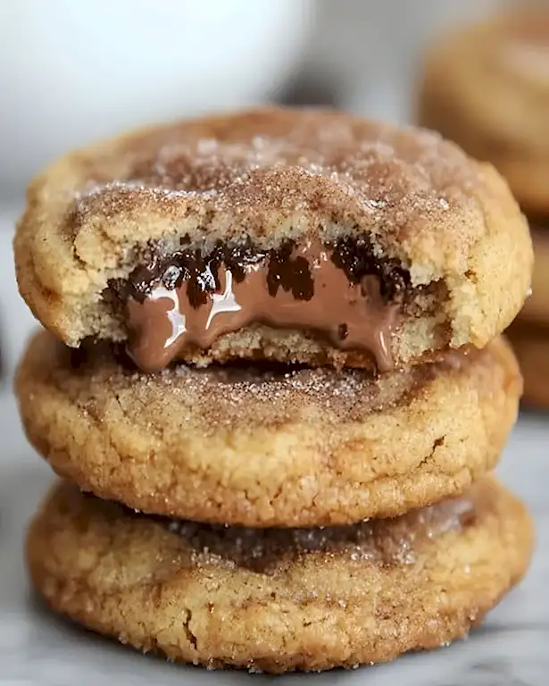 Nutella Snickerdoodle: Einfaches Keks Rezept 3 Nutella Snickerdoodle: Einfaches Keks Rezept