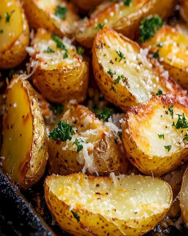 Parmesan Kartoffeln Rezept Knusprig & Käsig